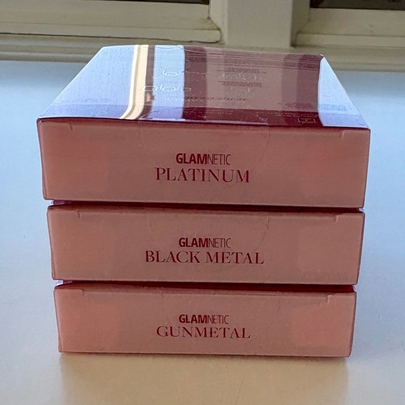 Glamnetic Press On Nails set of 3 Chrome Colors - Picture 2 of 5